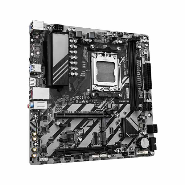 Gigabyte B840M D2H AMD AM5 M-ATX Motherboard – TechCure India