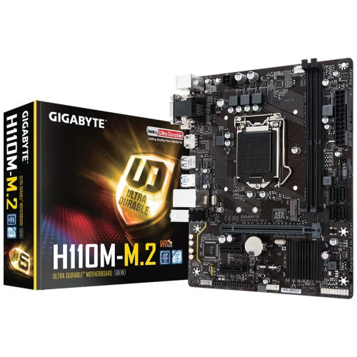Gigabyte GA-H110M M.2 Intel M-ATX Motherboard – TechCure India
