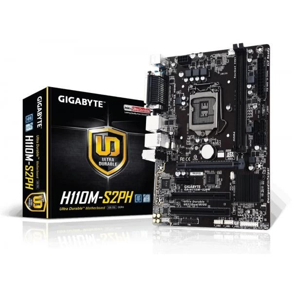 Gigabyte GA-H110M-S2PH (Rev. 1.0) Motherboard – TechCure India