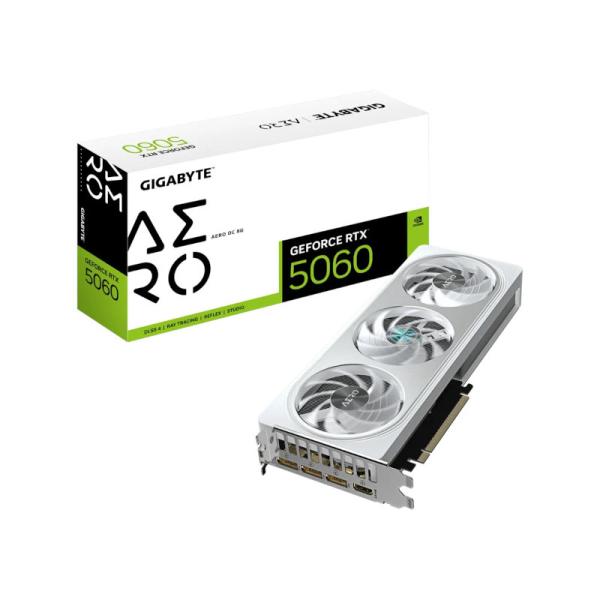Gigabyte GeForce RTX 5060 Aero OC 8GB GDDR7 – TechCure India