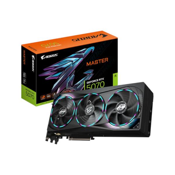 Gigabyte GeForce RTX 5070 AORUS MASTER 12G Graphics Card – TechCure India