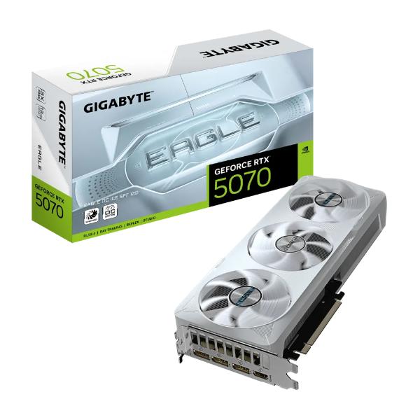 Gigabyte GeForce RTX 5070 EAGLE OC ICE SFF 12G Graphics Card – TechCure India