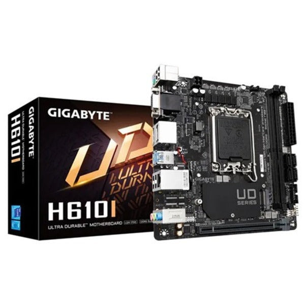 Gigabyte H610I DDR5 (rev. 1.0) Intel Motherboard Supports Intel 12th, 13th & 14th Gen Processors – TechCure India