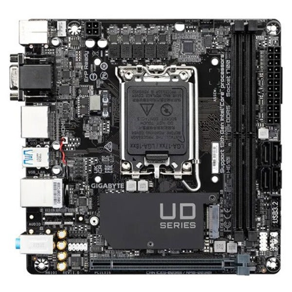 Gigabyte H610I DDR5 (rev. 1.0) Intel Motherboard Supports Intel 12th, 13th & 14th Gen Processors – TechCure India