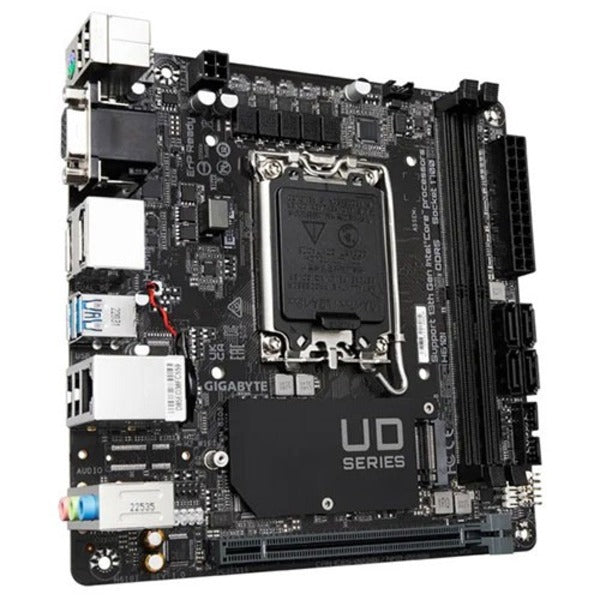 Gigabyte H610I DDR5 (rev. 1.0) Intel Motherboard Supports Intel 12th, 13th & 14th Gen Processors – TechCure India