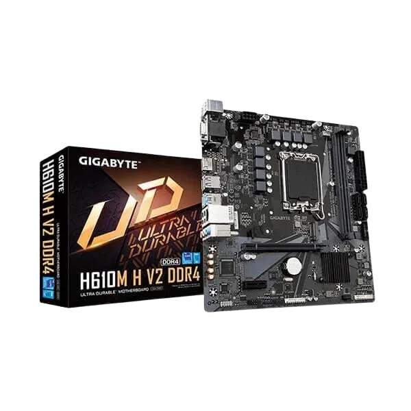 Gigabyte H610M H V2 (rev. 1.0) DDR5 Motherboard Supports Intel 12th, 13th & 14th Gen Processors – TechCure India
