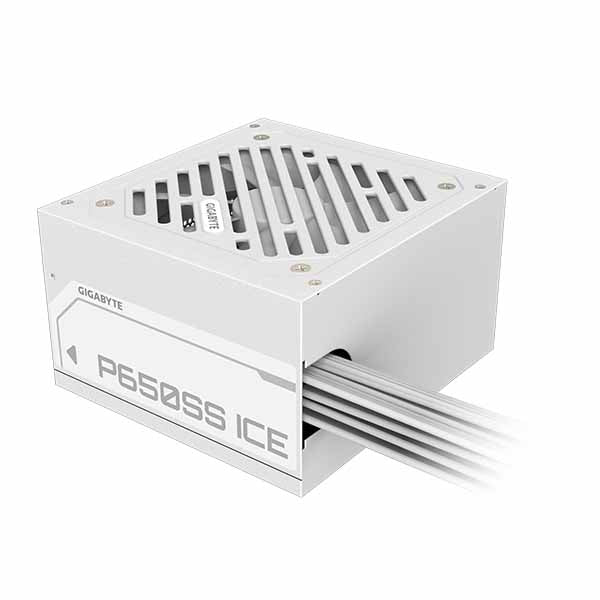 Gigabyte P650SS ATX 3.0 650 Watt 80 Plus Silver Power Supply (White) – TechCure India