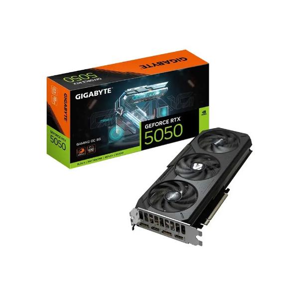 Gigabyte RTX 5050 Gaming OC 8GB GDDR6 Graphics Card – TechCure India