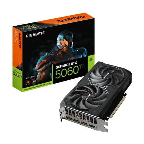 Gigabyte RTX 5060 Ti Windforce Max OC 16GB GDDR7 Graphics Card – TechCure India