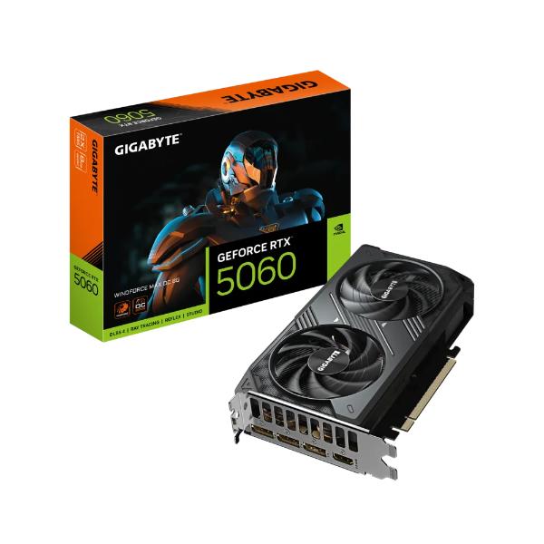Gigabyte RTX 5060 WINDFORCE MAX OC 8G – TechCure India