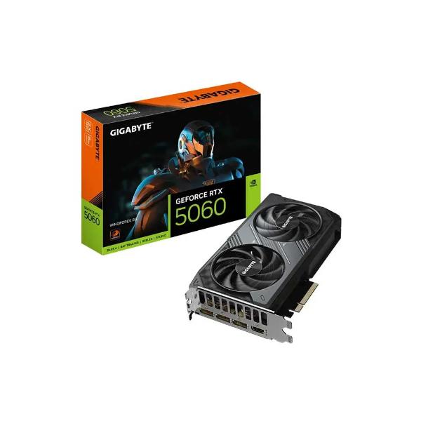 Gigabyte RTX 5060 Windforce 8Gb GDDR7 Graphics Card – TechCure India