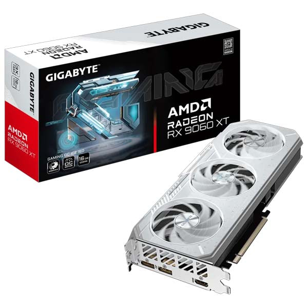 Gigabyte Radeon RX 9060 XT GAMING OC ICE 16GB Graphics Card – TechCure India