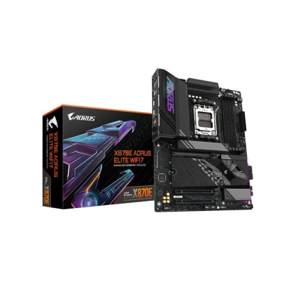 Gigabyte X870E AORUS ELITE WIFI7 AM5 ATX DDR5 Motherboard – TechCure India