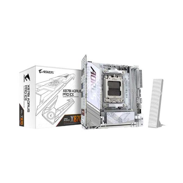 Gigabyte X870I Aorus Pro Ice AM5 Mini ITX Motherboard – TechCure India