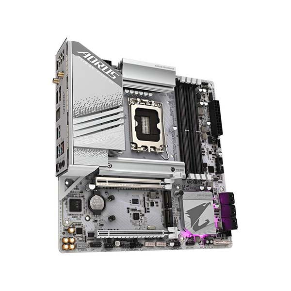 Gigabyte Z790M Aorus Elite AX ICE DDR5 Motherboard Supports Intel 12th, 13th & 14th Gen Processors – TechCure India