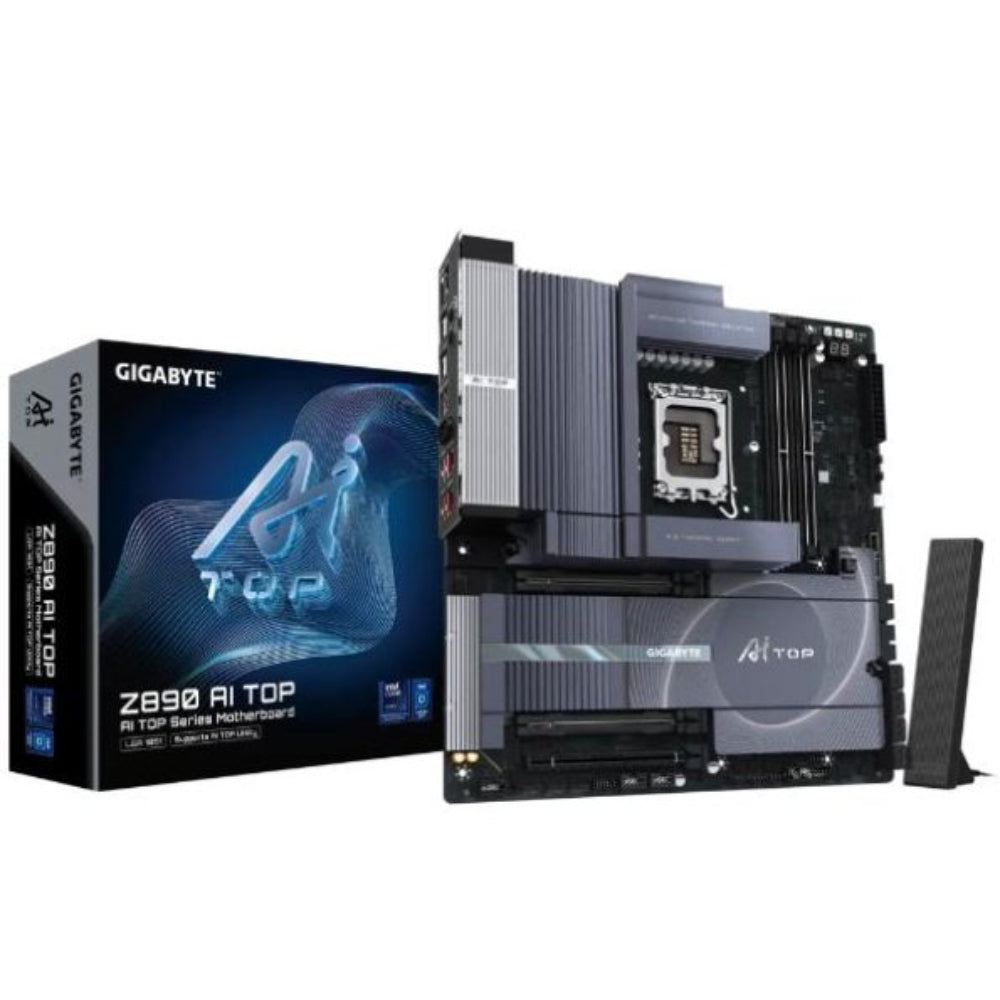 GIGABYTE Z890 AI Top Wifi7 DDR5 Intel Motherboard – TechCure India
