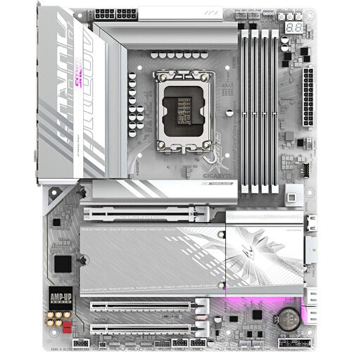 Gigabyte Z890 AORUS ELITE WIFI7 ICE LGA 1851 ATX Motherboard (Snow White) – TechCure India