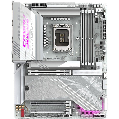Gigabyte Z890 AORUS ELITE X ICE LGA 1851 ATX Motherboard (Snow White) – TechCure India