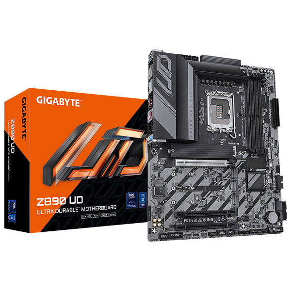 Gigabyte Z890 UD LGA 1851 ATX Motherboard (Black) – TechCure India