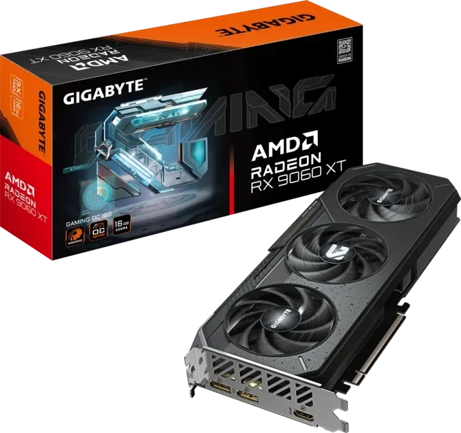 Gigabyte Radeon RX 9060 XT GAMING OC 16G GDDR6 PCIe 5.0 Graphics Card – TechCure India