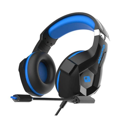 COSMIC BYTE H11 3.5mm Wired Stereo Gaming Headphone With Mic ( Blue ) ( PC/PS4/X Box One/Laptops/Mobiles ) - 3