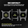 CORSAIR ICUE H170I ELITE LCD XT DISPLAY LIQUID CPU COOLER CW-9060076-WW – TechCure India
