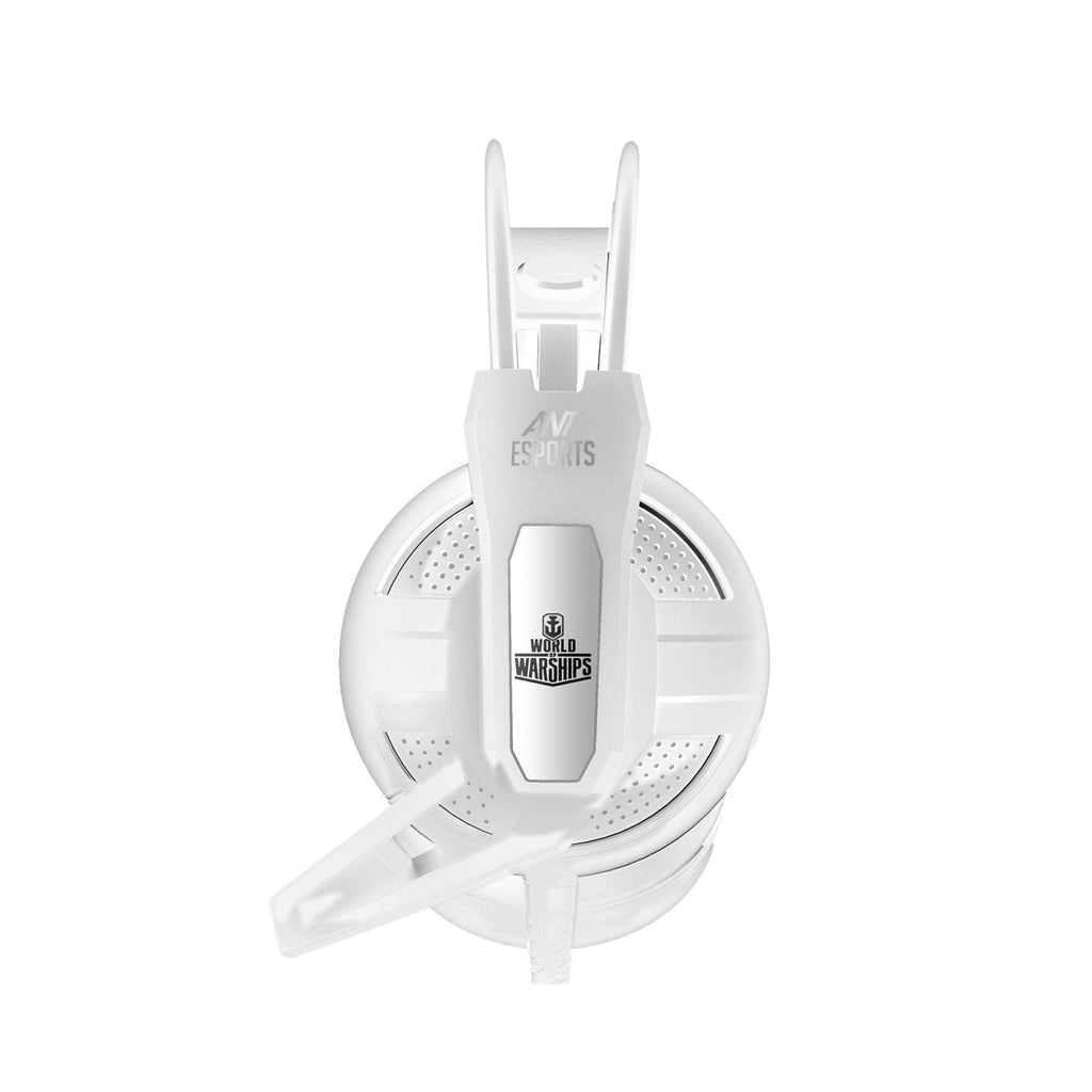 ANT ESPORTS H520W Wired 3.5MM Gaming Headphone ( PC / Playstation / Mobile / Xbox ) ( White ) – TechCure India