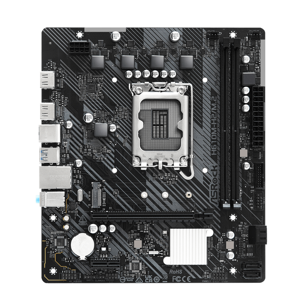 ASROCK H610M-H2/M.2 DDR4 Intel Motherboard - 2