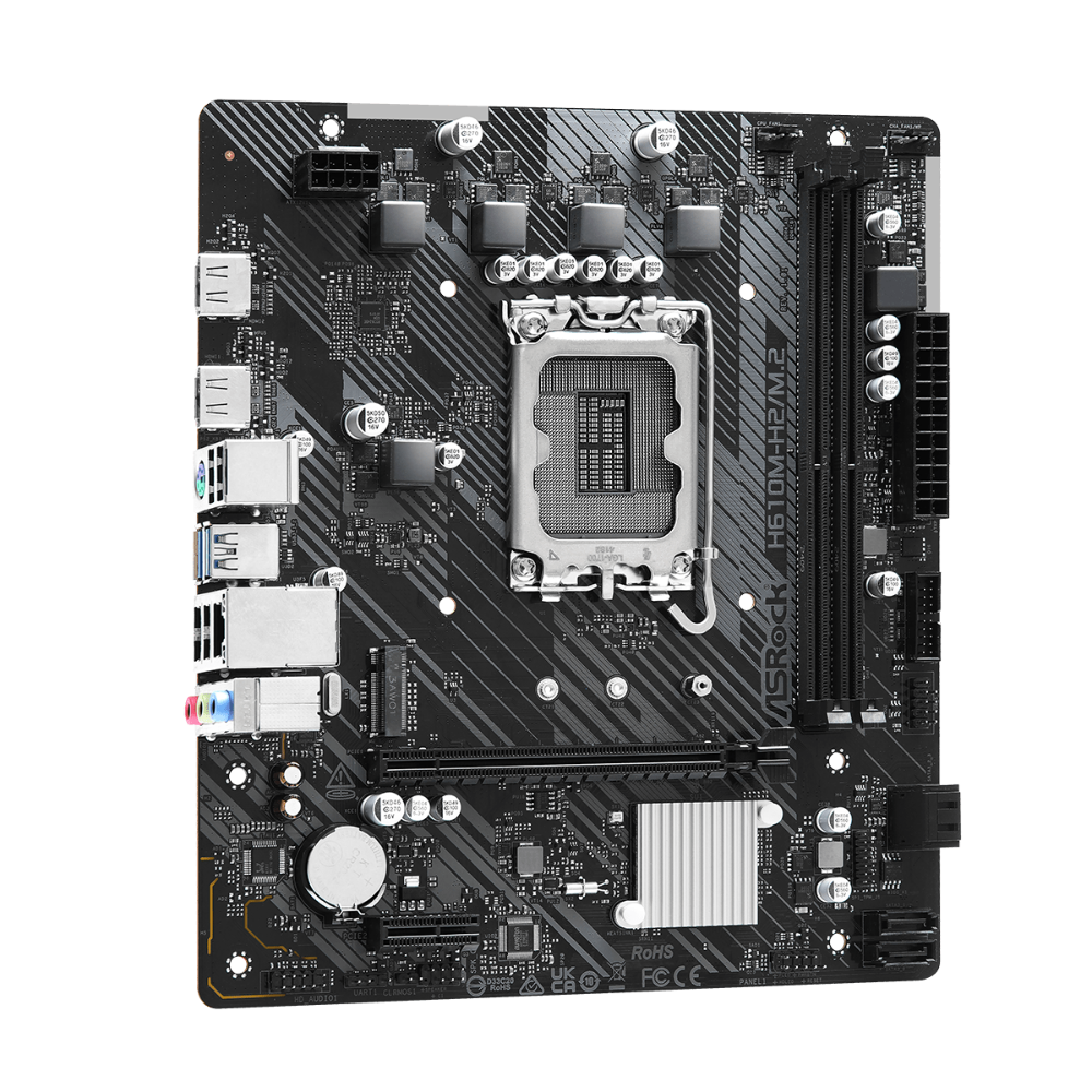 ASROCK H610M-H2/M.2 DDR4 Intel Motherboard - 3