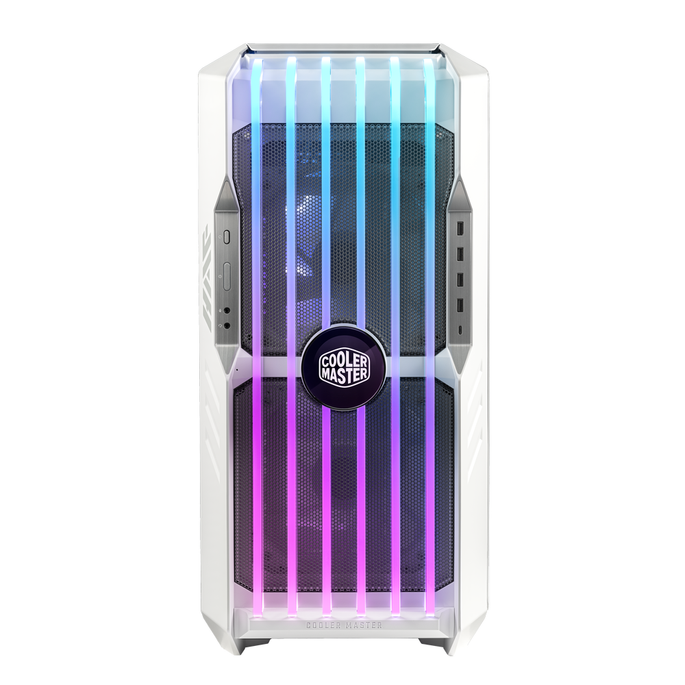 COOLER MASTER HAF 700 EVO ARGB EATX Full Tower Cabinet (White) - 3