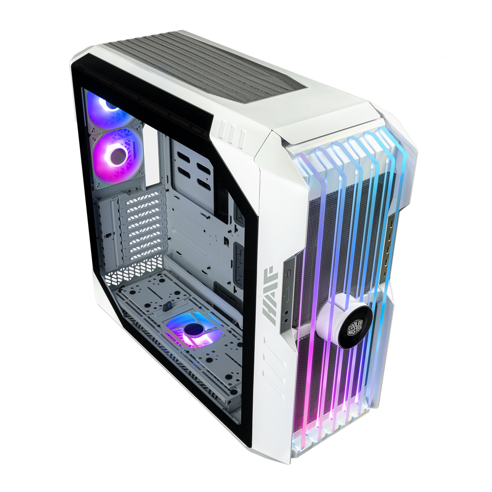 COOLER MASTER HAF 700 EVO ARGB EATX Full Tower Cabinet (White) - 2