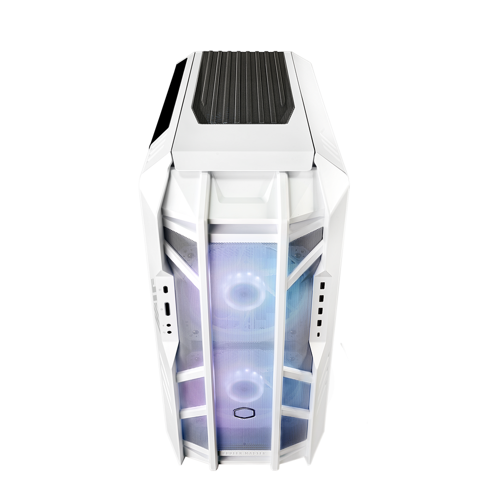 COOLER MASTER HAF 700 ARGB EATX Full Tower Cabinet (White) - 2