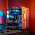 NeroX VG912 ( AMD Ryzen Threadripper 7970X / NVIDIA QUADRO RTX A5000 24GB / 128GB RAM DDR5 / 1TB M.2 NVME SSD / 500GB M.2 NVME SSD ) Custom PC Build For V-Ray GPU Rendering