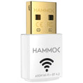HAMMOK Ella USB 2.0 Wi Fi Bluetooth Adapter (White) – TechCure India