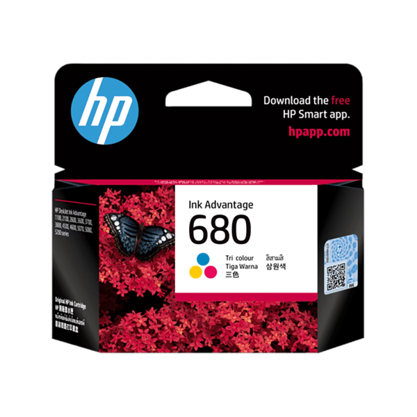 HP 680 Tri-color Original Ink Advantage Cartridge – TechCure India
