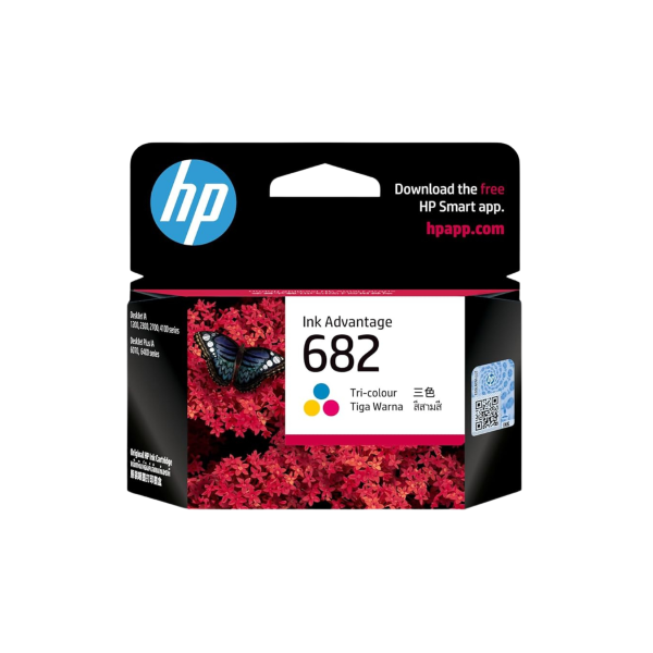 HP 682 Tri-color Original Ink Advantage Cartridge – TechCure India