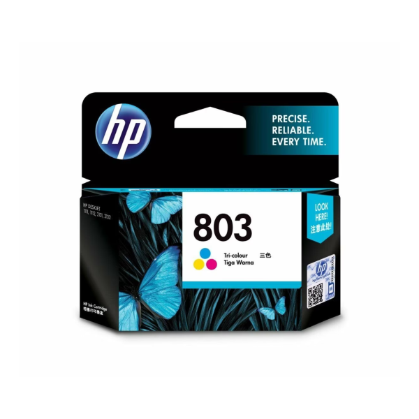HP 803 Tri-color Original Ink Cartridge – TechCure India