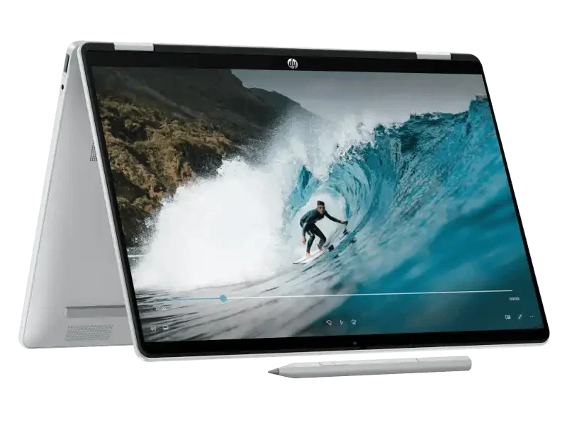 HP OmniBook 5 14-FP0141TU 14 Inch WUXGA Touch Laptop, Intel Core 5 120U, 16GB RAM, 512GB SSD, Windows 11 Home, Microsoft Office 2024, Silver – TechCure India