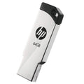 HP V236w 64GB Pen Drive (Silver) – TechCure India
