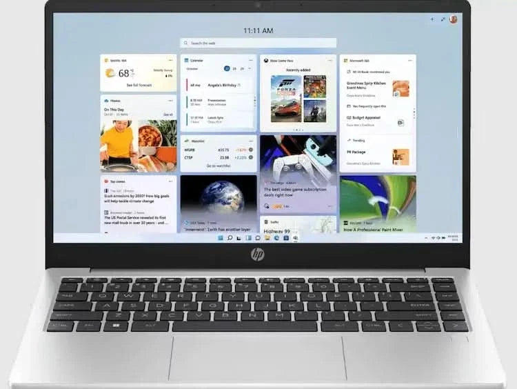 HP 240R G10 C8HR9AT 14 Inch FHD Laptop, Intel Core 5 120U, 8GB RAM, 512GB SSD, DOS, Silver – TechCure India