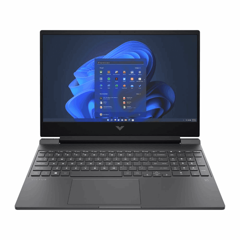 HP Victus 15-FA2495TX 15.6 Inch Gaming Laptop, Intel Core i7-13650HX, 24GB RAM, 512GB SSD, GeForce RTX 4050 6GB, Windows 11 Home, Microsoft Office 2024, Silver – TechCure India