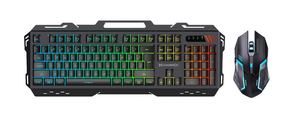 Hammok Hulk Wireless Rechargeable Gaming Keyboard & Mouse Combo — TechCure India