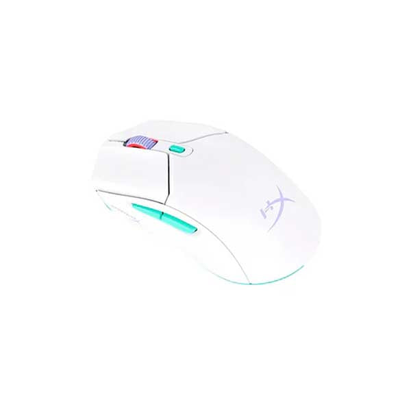 HYPERX Pulsefire Haste 2 Core Wireless Ambidextrous Gaming Mouse (8R2E7AA) (3200 DPI / 6 Macro Buttons) (White) – TechCure India