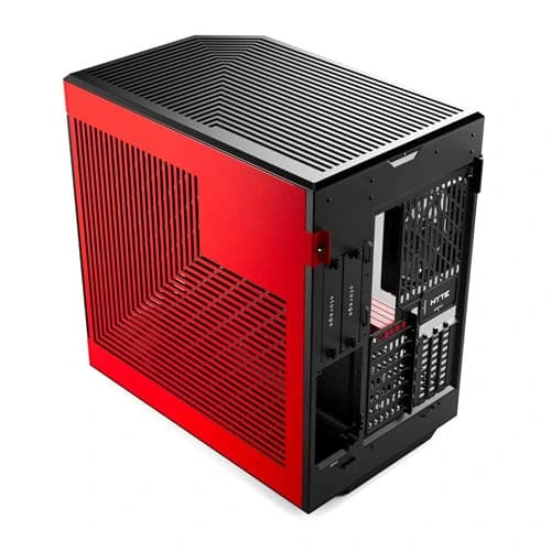 HYTE Y60 Modern Aesthetic Dual Chamber Panoramic Tempered Glass Mid-Tower ATX Computer Gaming Red and Black Case – TechCure India