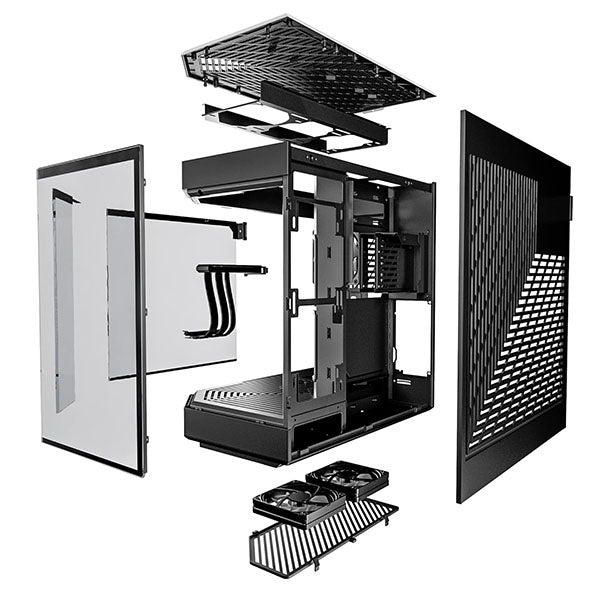 HYTE Y60 Dual Chamber (ATX) Mid-Tower Case – Black – TechCure India