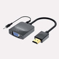 Hammok Austin HDMI to VGA with Audio Adapter Converter – TechCure India