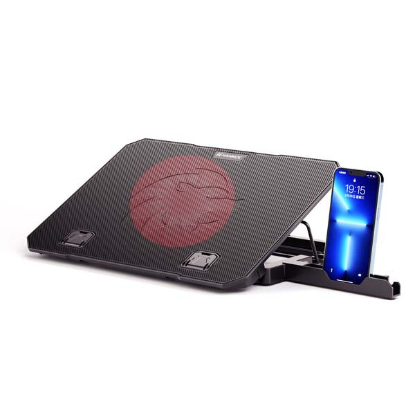 Hammok Denver Laptop Cooler Pad with Mobile Stand (Single Fan) – TechCure India