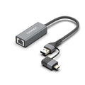 Hammok Freak USB & Type-C to Giga LAN 3.0 Adapter – TechCure India
