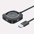 Hammok GRACE 4 PORT 3.0 USB Hub (Black) – TechCure India