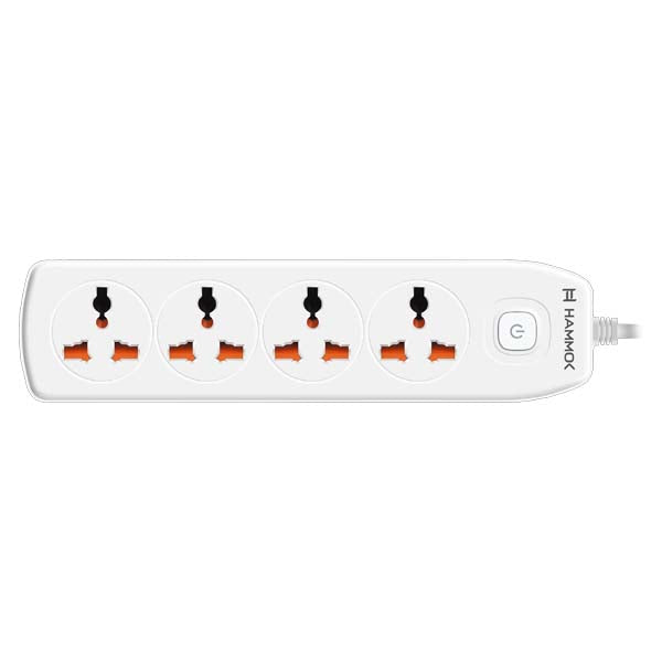 Hammok Halo 4+1 Socket Extender 3M Cable – TechCure India